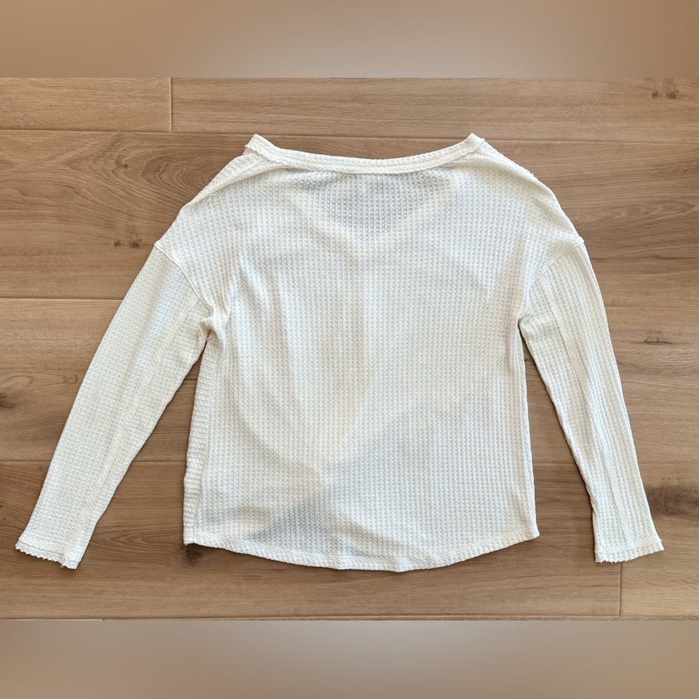 Anthropologie Ivory Sweater Size S - Picture 2 of 4